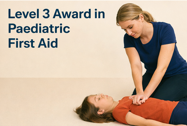 Level 3 Award in Paediatric First Aid - Ofsted